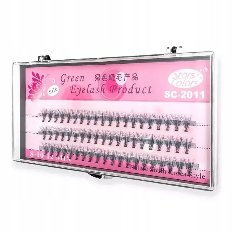 

Clavier Kępki Rzęs Green Eyelash Silk MIX 8-10-12