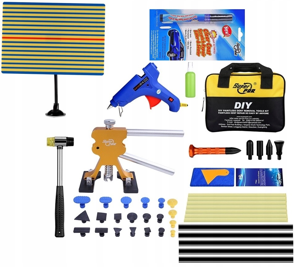 PDR пистолет вмятин съемник Комплектxxl