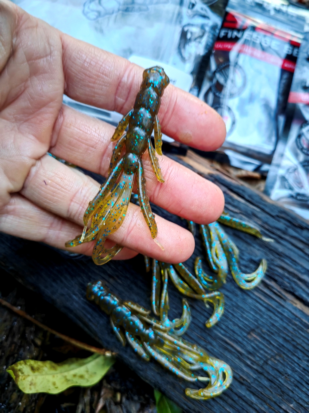 7 szt. Robak Rak X Zone Stealth Creature 7 cm Killer Made In Usa Nowość!!