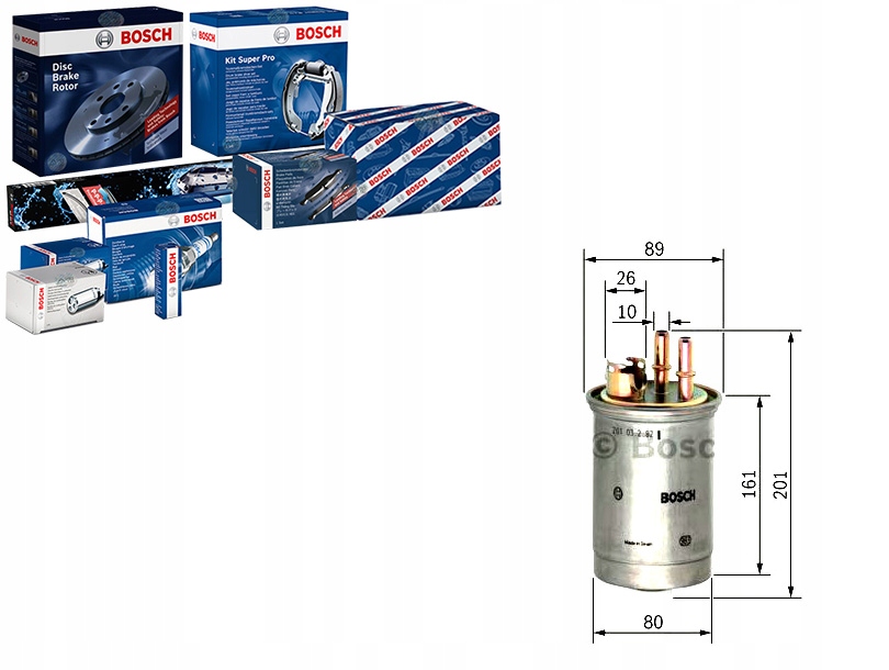 FILTR PALIWA FORD 2 0DI MONDEO BOSCH