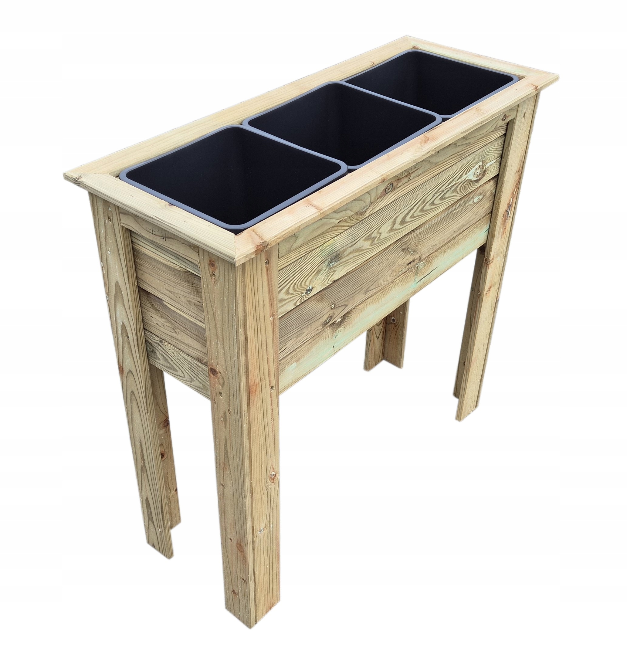 Warzywniak, skrzynia drewniana donica zioła kwiaty