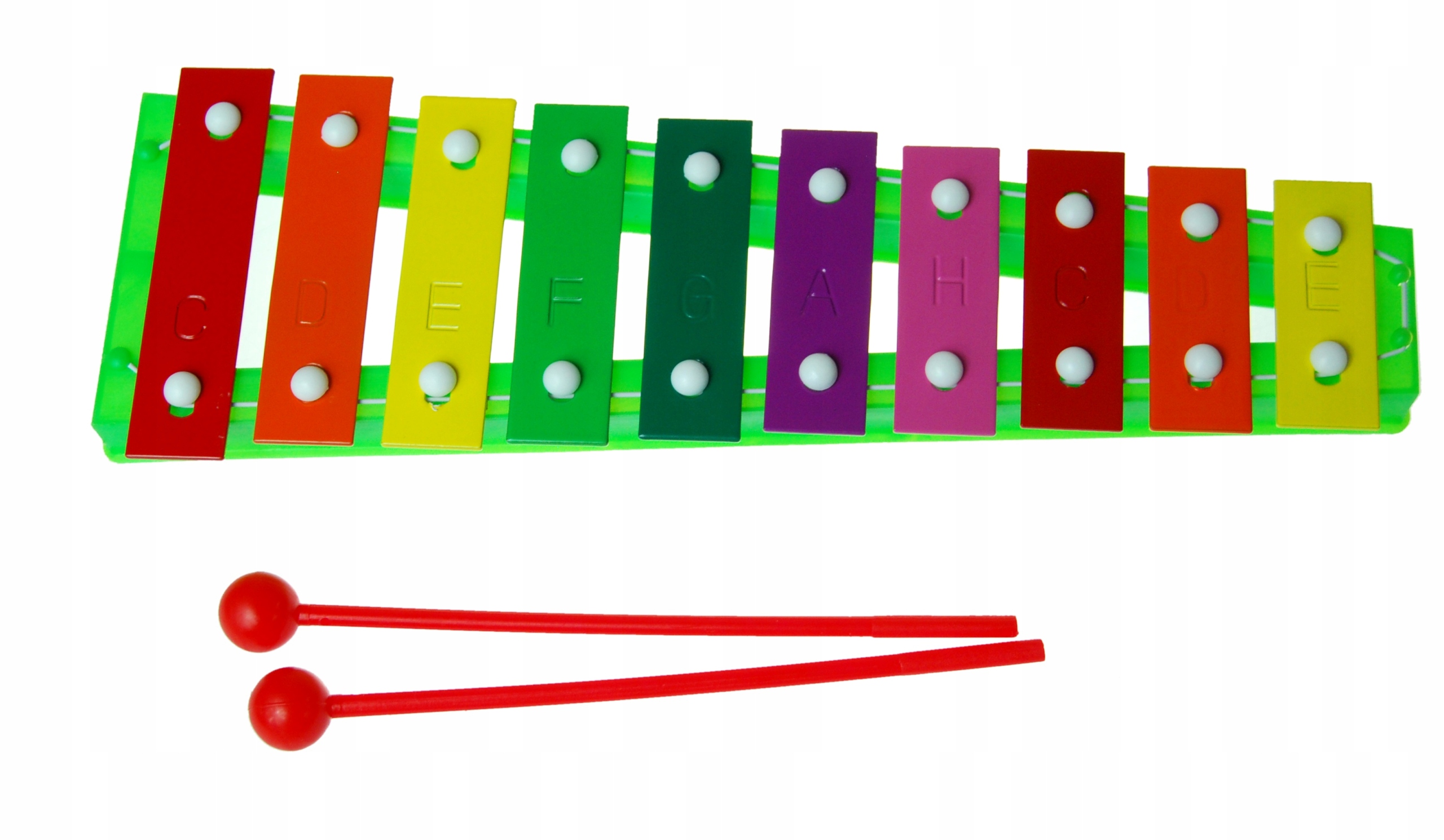 Cymbałki diatoniczne 10 tonowe Rodzaj cymbałki