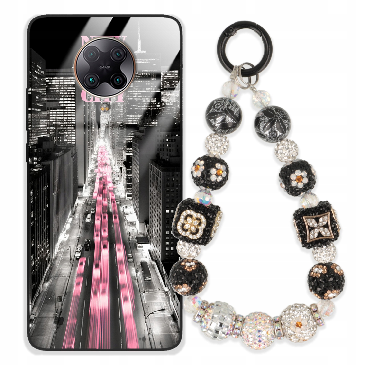 Puzdro Pre Xiaomi Redmi K30 Pro Glas Kľúčenka Štýlové Prémiové Puzdro