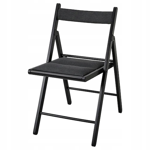 

Ikea Terje Krzesło składane czarny Knisa szary