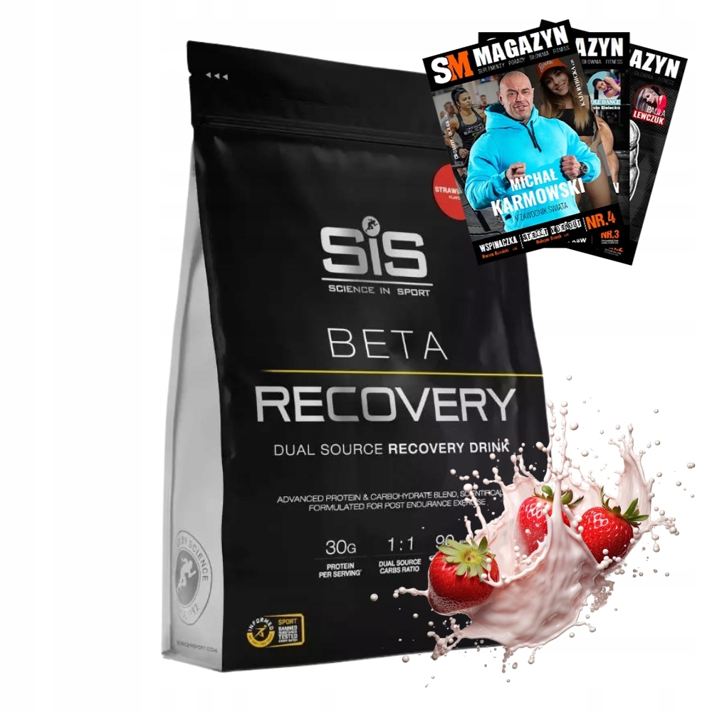 Sis Beta Fuel Recovery Powder 1500 G Energetická Hmota Svaly Protein