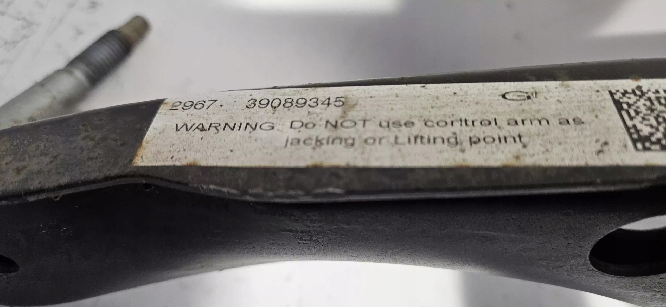 Querlenker rechts vorne OPEL ASTRA K V 2015-21 39089345