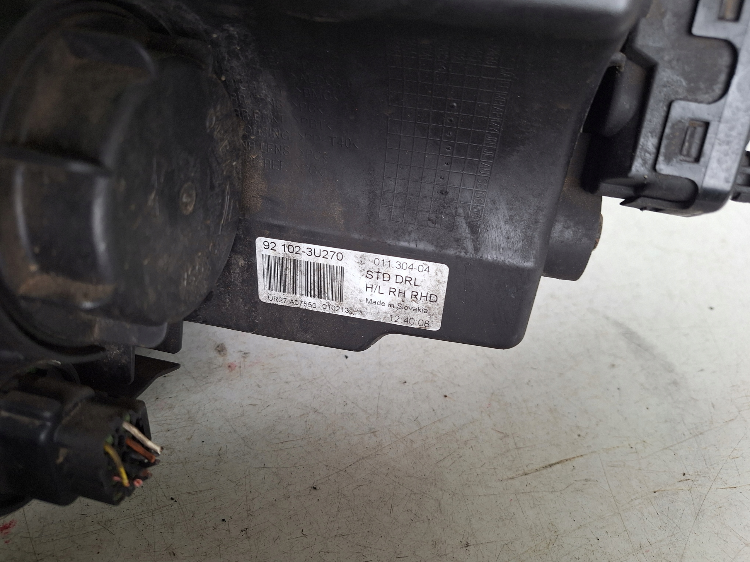 KIA SPORTAGE III 10-14 light left + LED UK