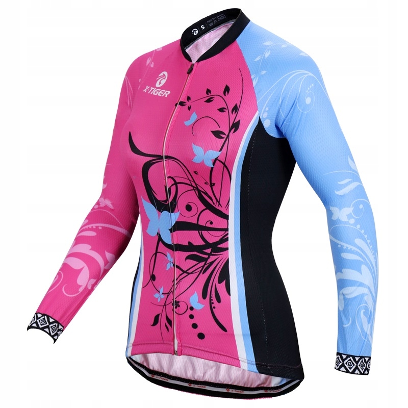 Bluza Rower Rowerowa Damska Ocieplana Jesienna Anatomiczny Krój X-tiger 5XL