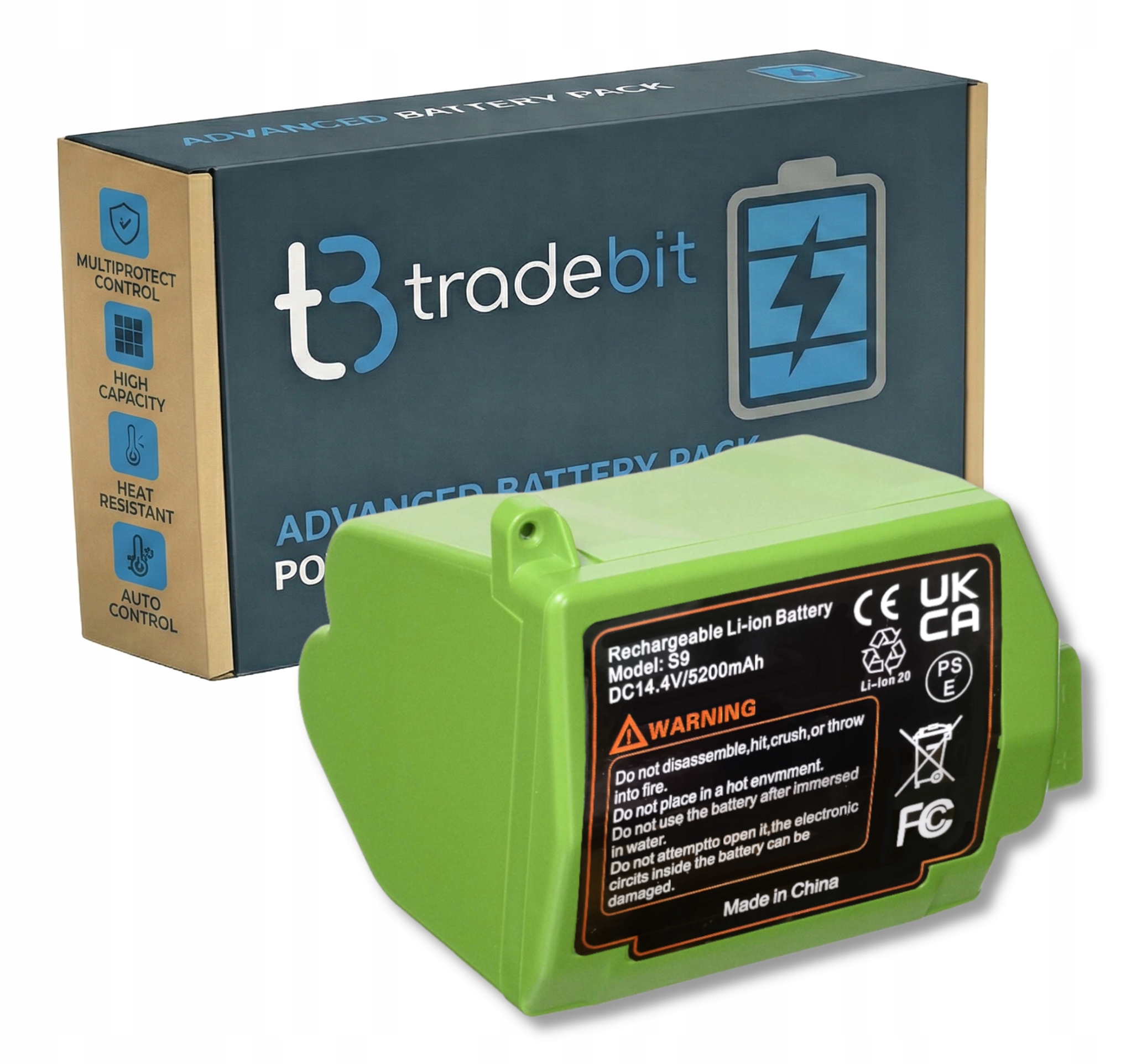 Baterie Akumulátor pro vysavač iRobot Roomba S9 S9+ Abl-b 5200 mAh Li-ion