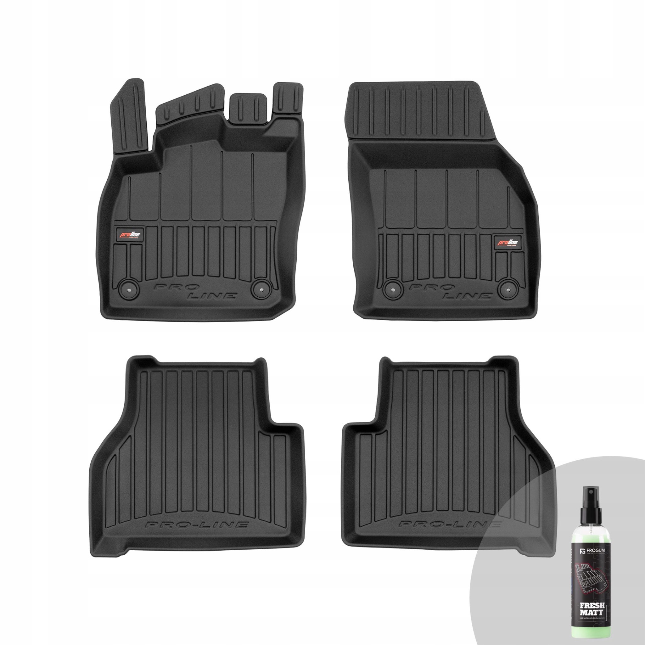 Frogum 3D koberce do auta pre Vw Caddy IV, pre Ford Tourneo Connect III