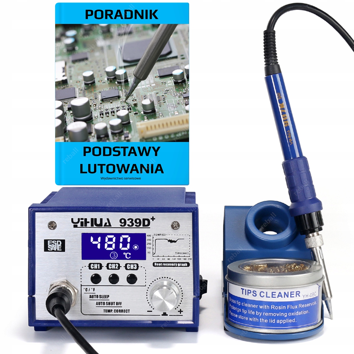 

Stacja Lutownicza 939D+ 75W Poradnik Lutowania