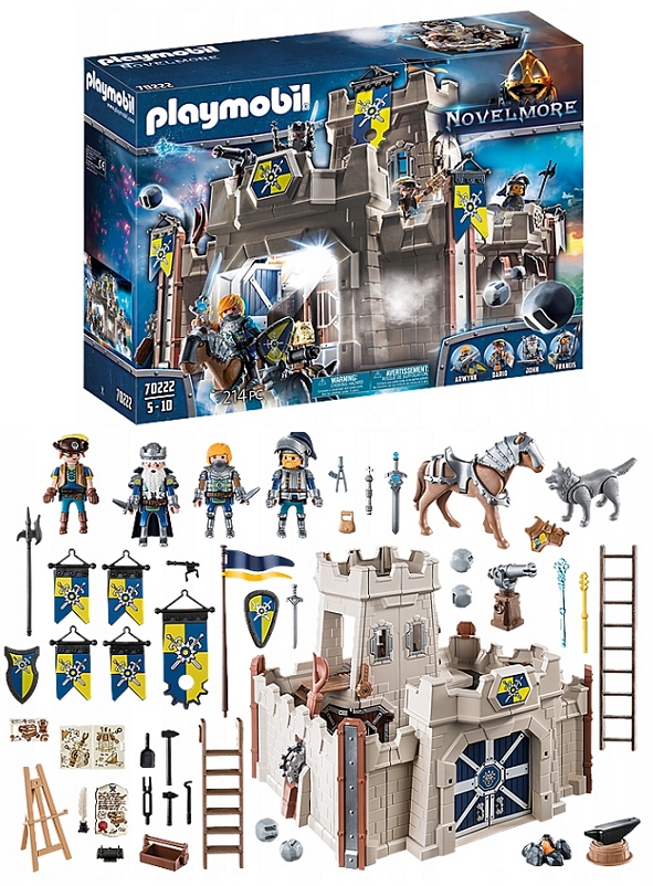 Playmobil 70222 Twierdza Novelmore Zamek
