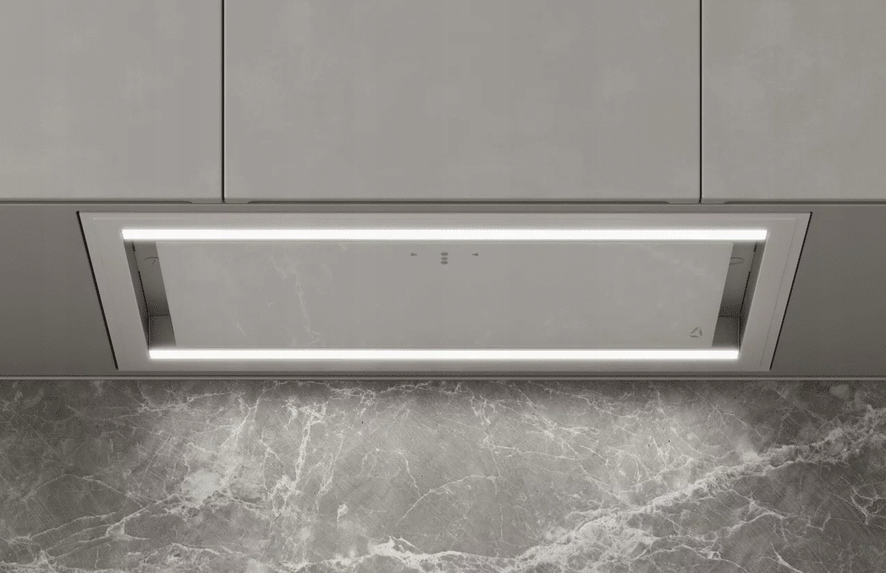 Okap Ciarko Design Duo Biały 55 cm Podszafkowy Booster CDZ5505B