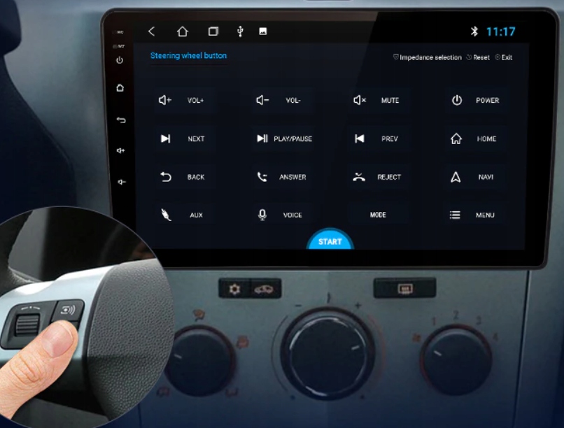 RADIO ANDROID OPEL ZAFIRA 2005-2014 NAWIGACJA GPS Radio informacja RDS pasmo AM pasmo FM