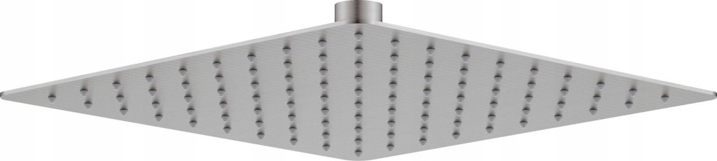 Oceľová sprchová hlavica Cascada, nerezová oceľ 250 x 250 mm (NAC_F02K)