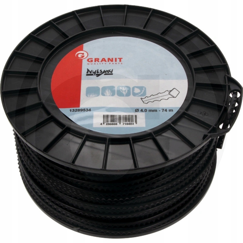 Struna pro kosu Nylsaw, zub pily 4,0 mm 74 m, Granit 13289534