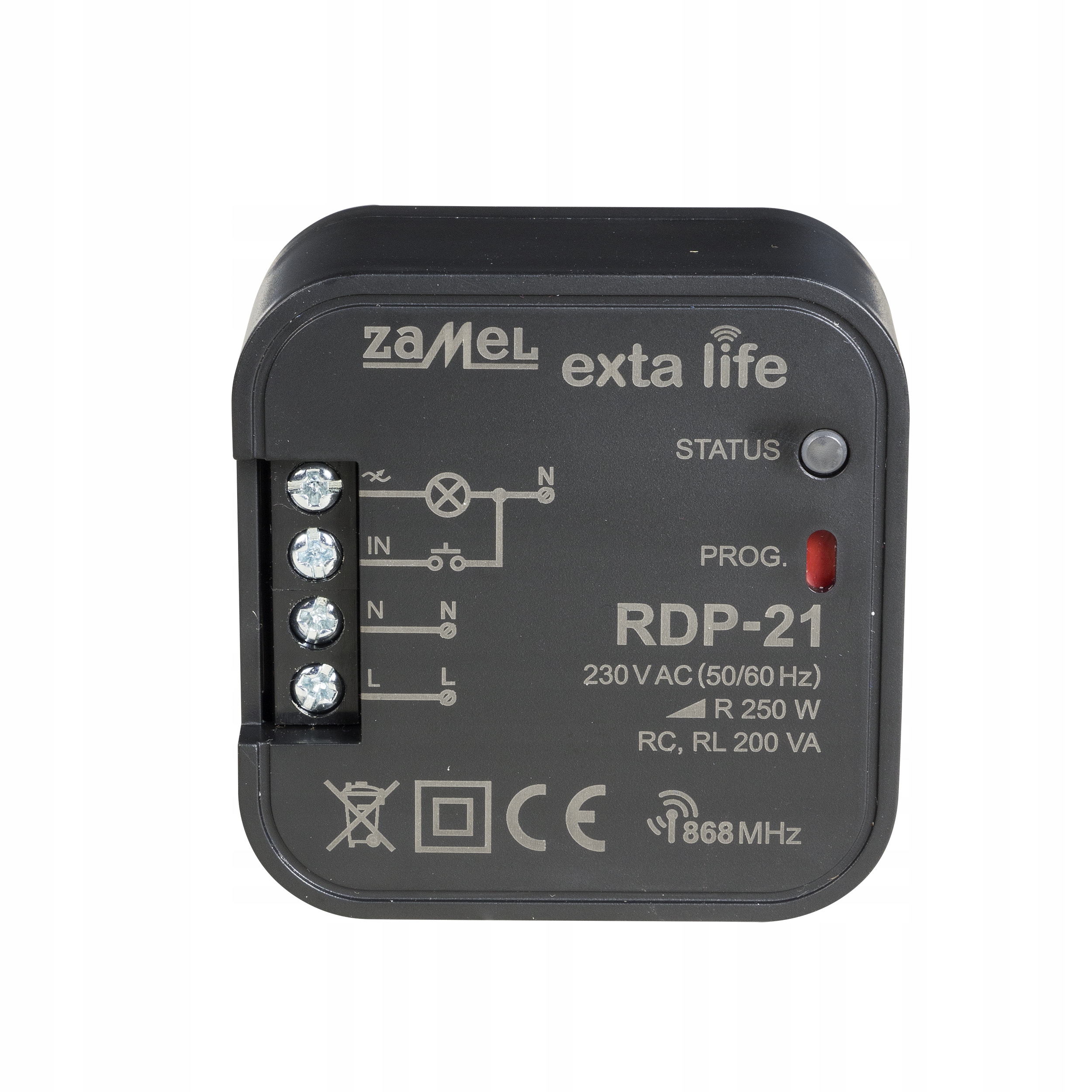 

Radiowy ściemniacz Led RDP-21 do puszki Exta Life