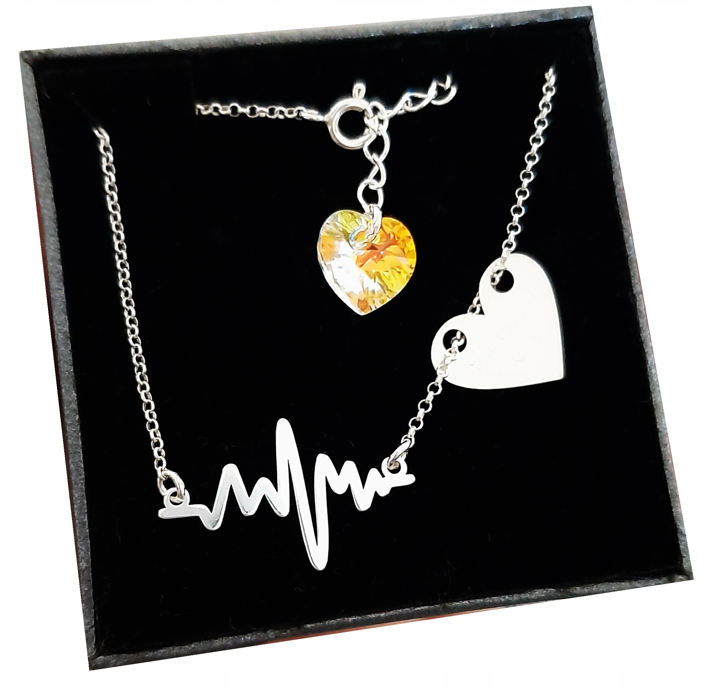 

Bransoletka linia życia Puls Grawer Kr. Swarovski