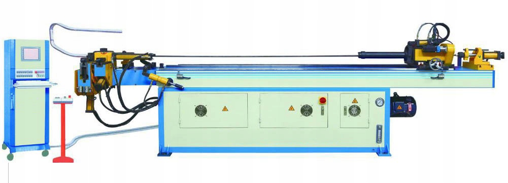 AUTOMATYCZNA GIĘTARKA TRZPIENIOWA CNC 76CNC DO RUR I PROFILI FI 76x4 mm
