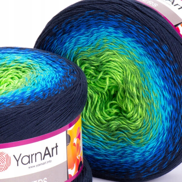 Włóczka Yarn Art FLOWERS 300, bawełna cieniowana 11456369498 Allegro.pl