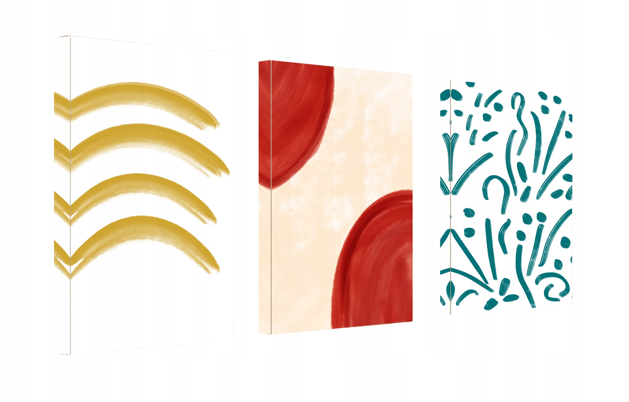 Obraz Do Obývacího Pokoje, Ložnice Na Plátně Triptych Moderní Styl 120x60