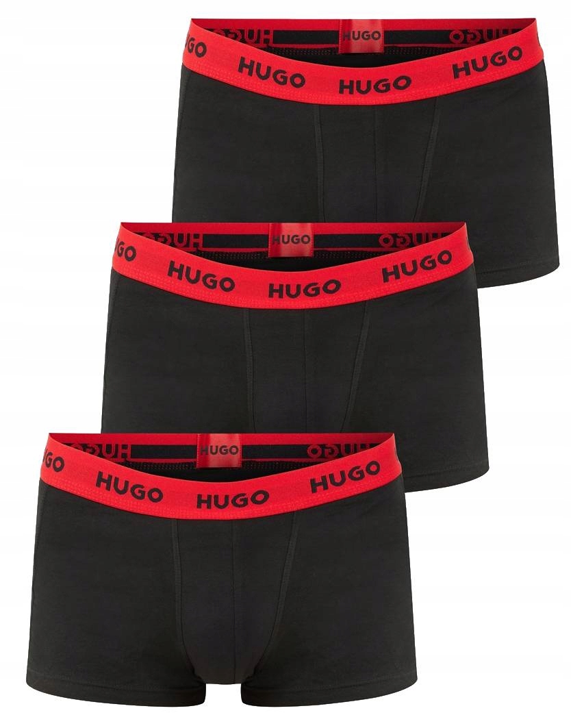 Bokserki męskie Hugo Boss 3pak bielizna majtki sportowe trzypak r. XL