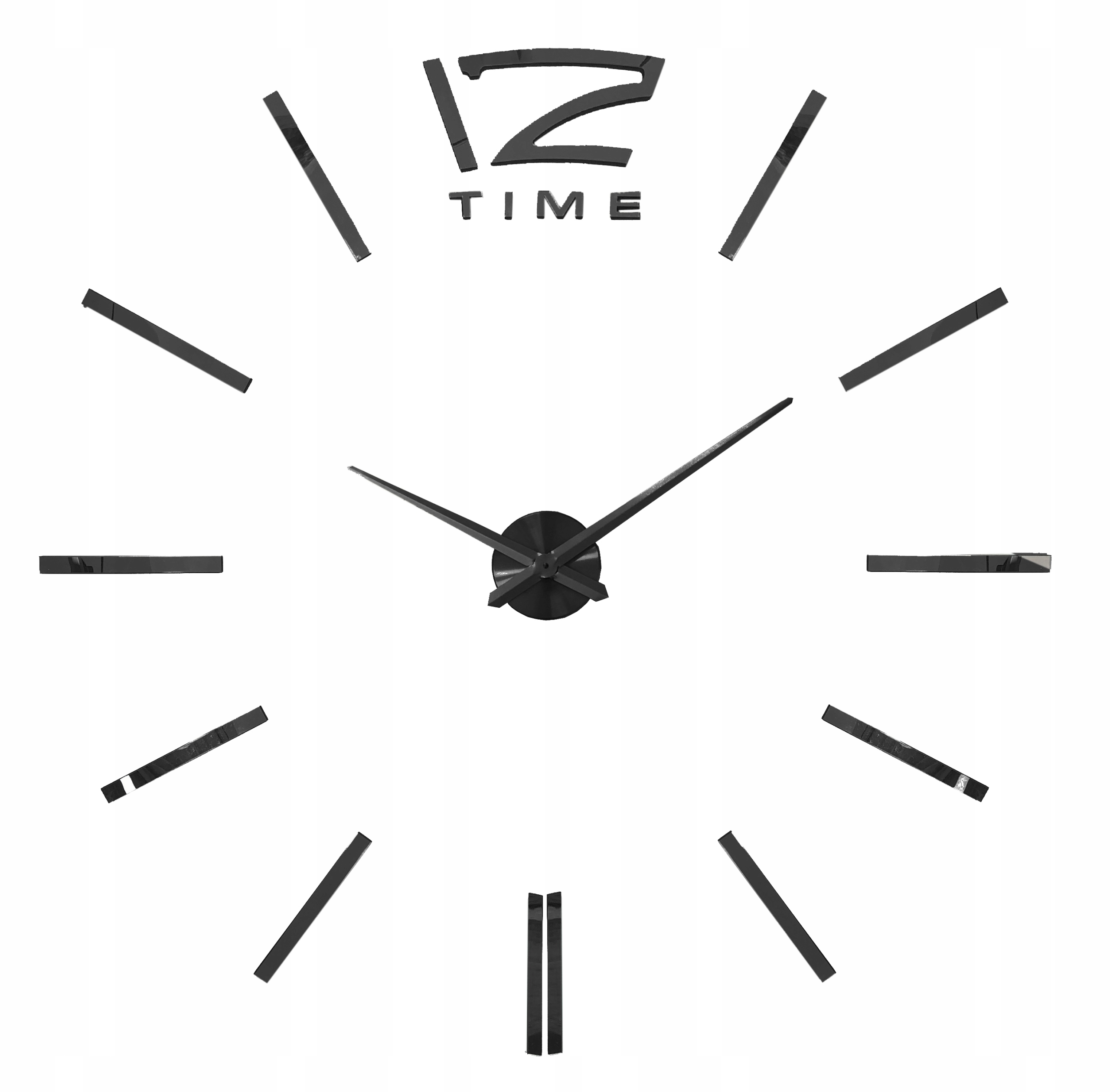 

Zegar 3D Ścienny Naklejany Nowoczesny Diy Duży XXL