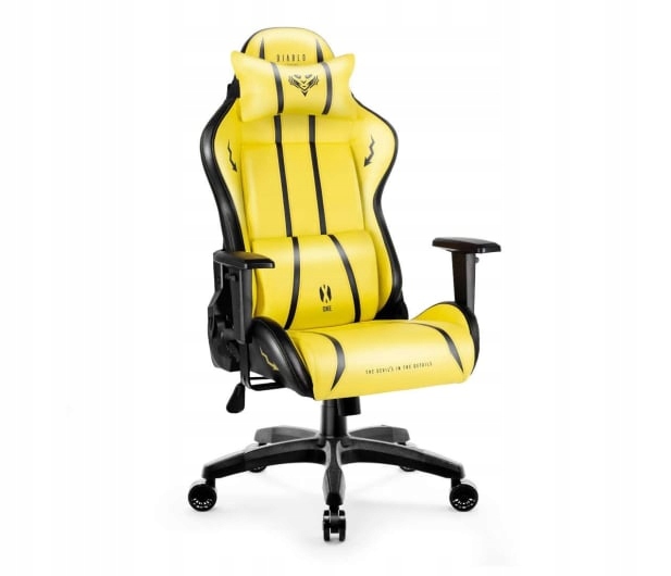 Fotel gamingowy Diablo Chairs X One 2.0 Normal Size Electric Yellow