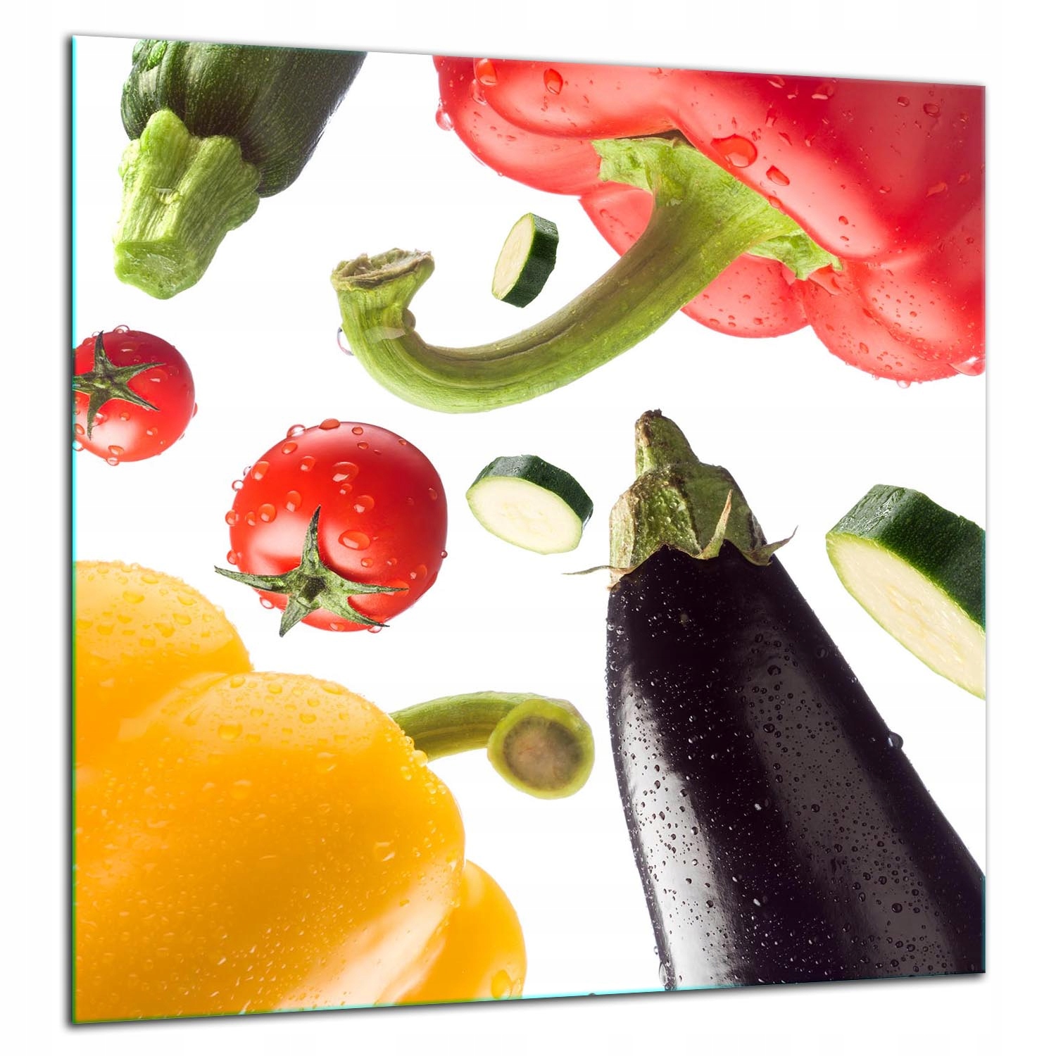 Skleněná Ochranná Deska Panel Lepidlo 60x65 Paprika