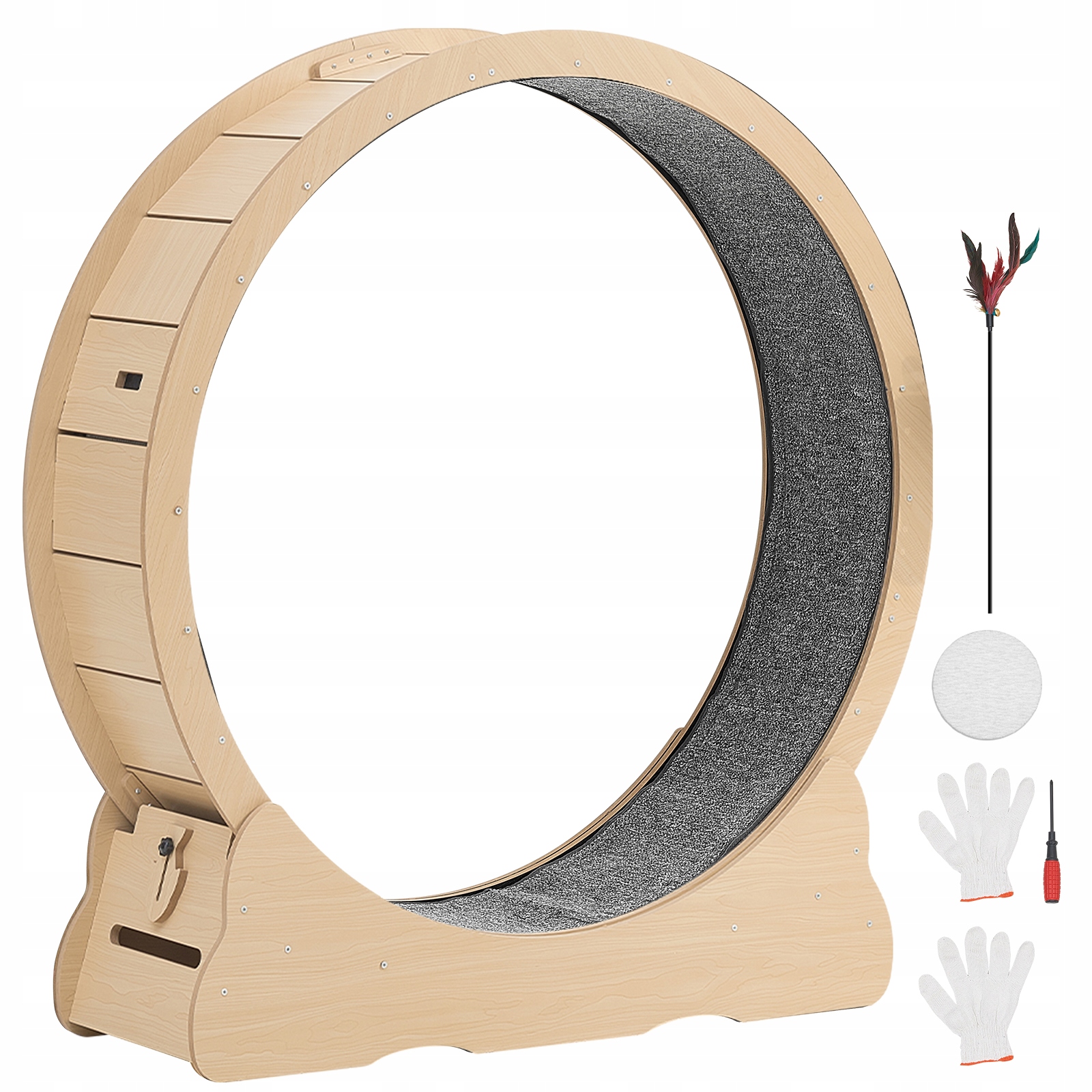 Pro Kočky 108 cm Naviják pro kočky Dřevěný Cvičení pro kočky
