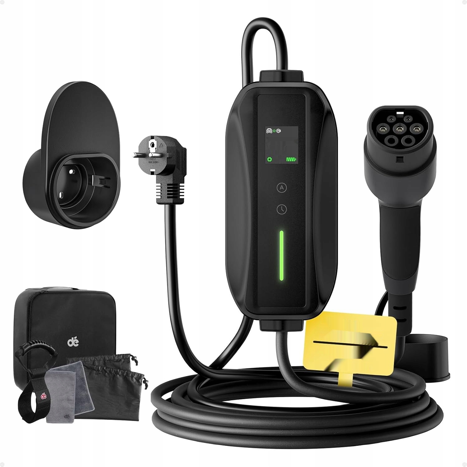 Nabíjačka dé 3,7 kW Type 2 Schuko 6 m IP66 pre elektrické auto