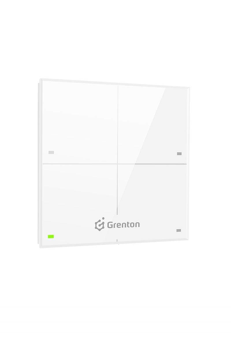 GRENTON TOUCH PANEL 4B BIAŁY|Instalacja|Wsparcie| EAN (GTIN) 5902983711049