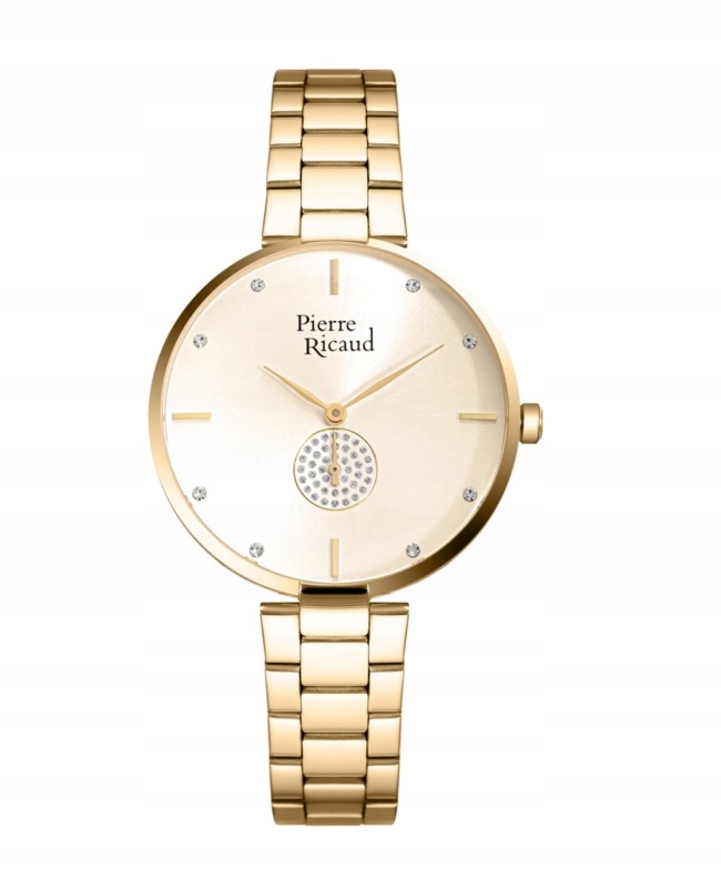 Nové Originální dámské hodinky Pierre Ricaud P22066.1191Q na náramku