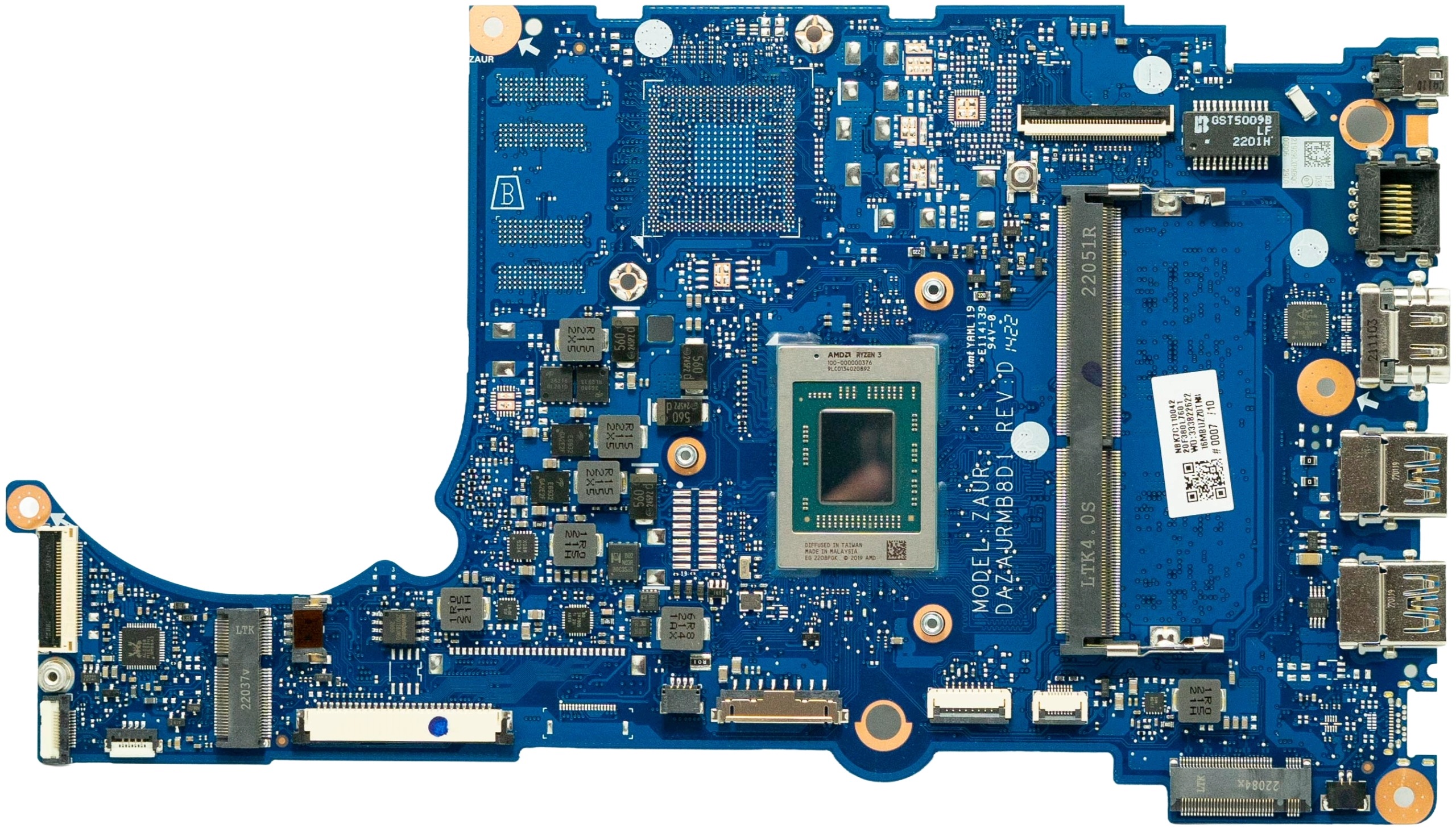 Základní deska Acer Aspire A315-43 DAZAURMB8D0 R5 5500U 4GB Ram