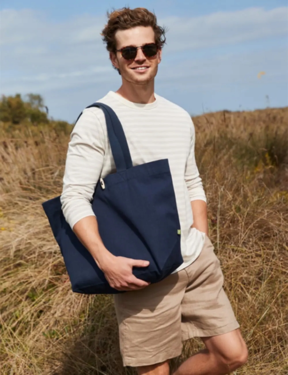 WESTFORD MILL Eko Torebka ekologiczna Marina EarthAware navy Marka inna