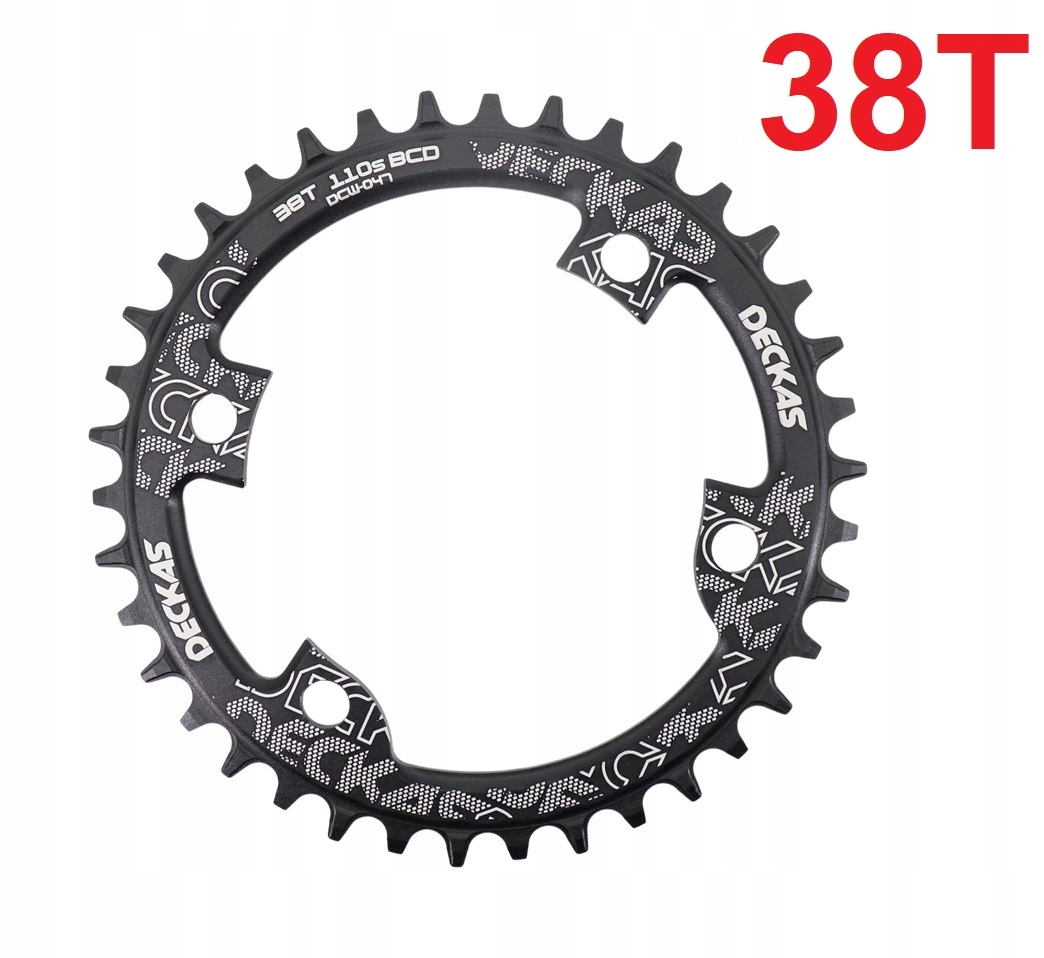 Zębatka okrągła Narrow Wide Deckas 38T 110 Bcd 4s