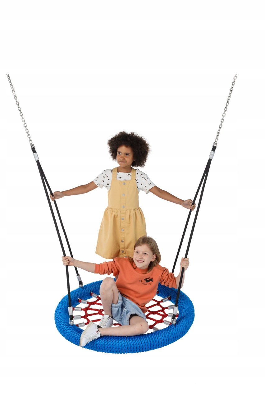 Huśtawka bocianie gniazdo na publiczny plac zabaw Certyfikowana 120cm