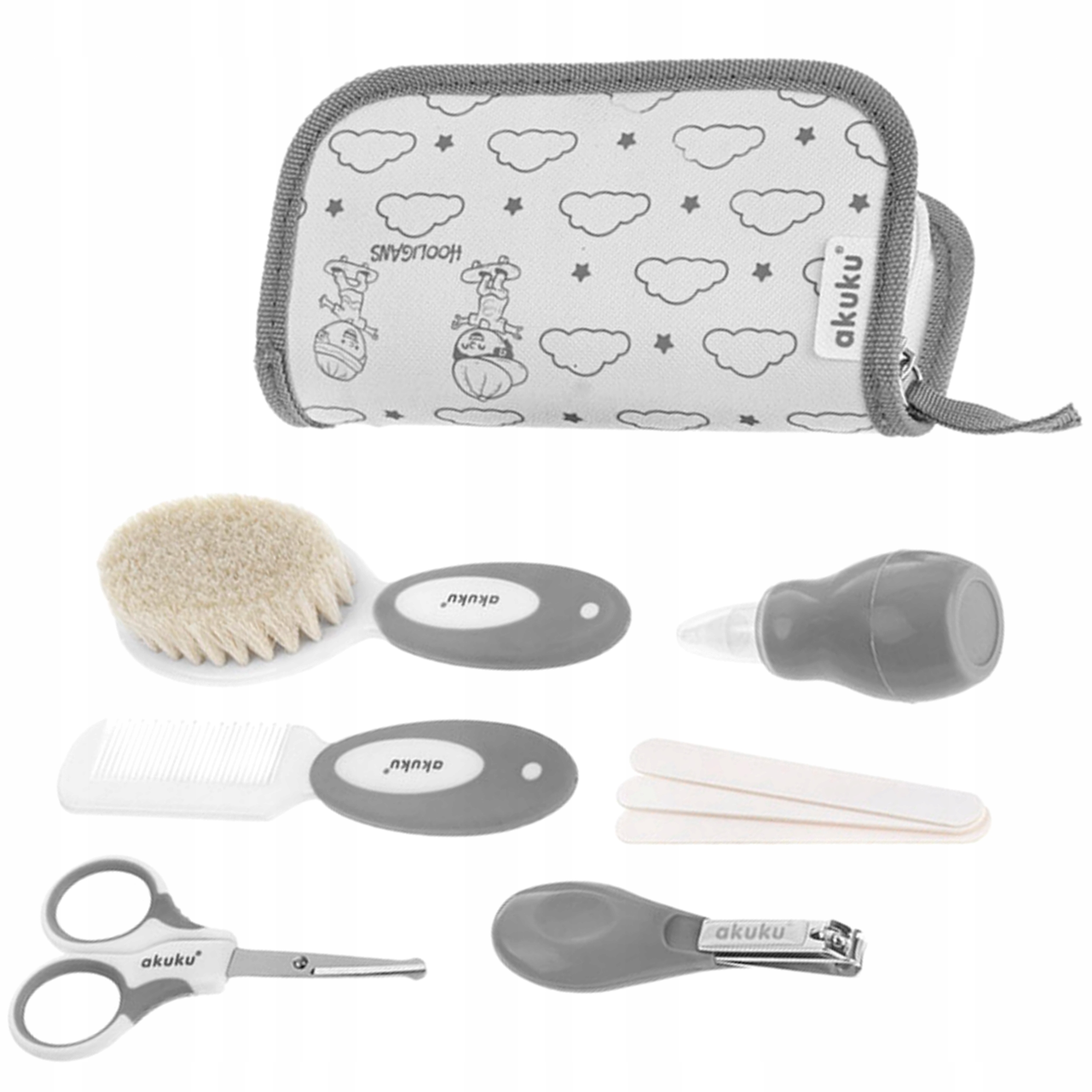 AKUKU DUŻY ZESTAW KOSMETYCZNY PIELĘGNACYJNY + ETUI