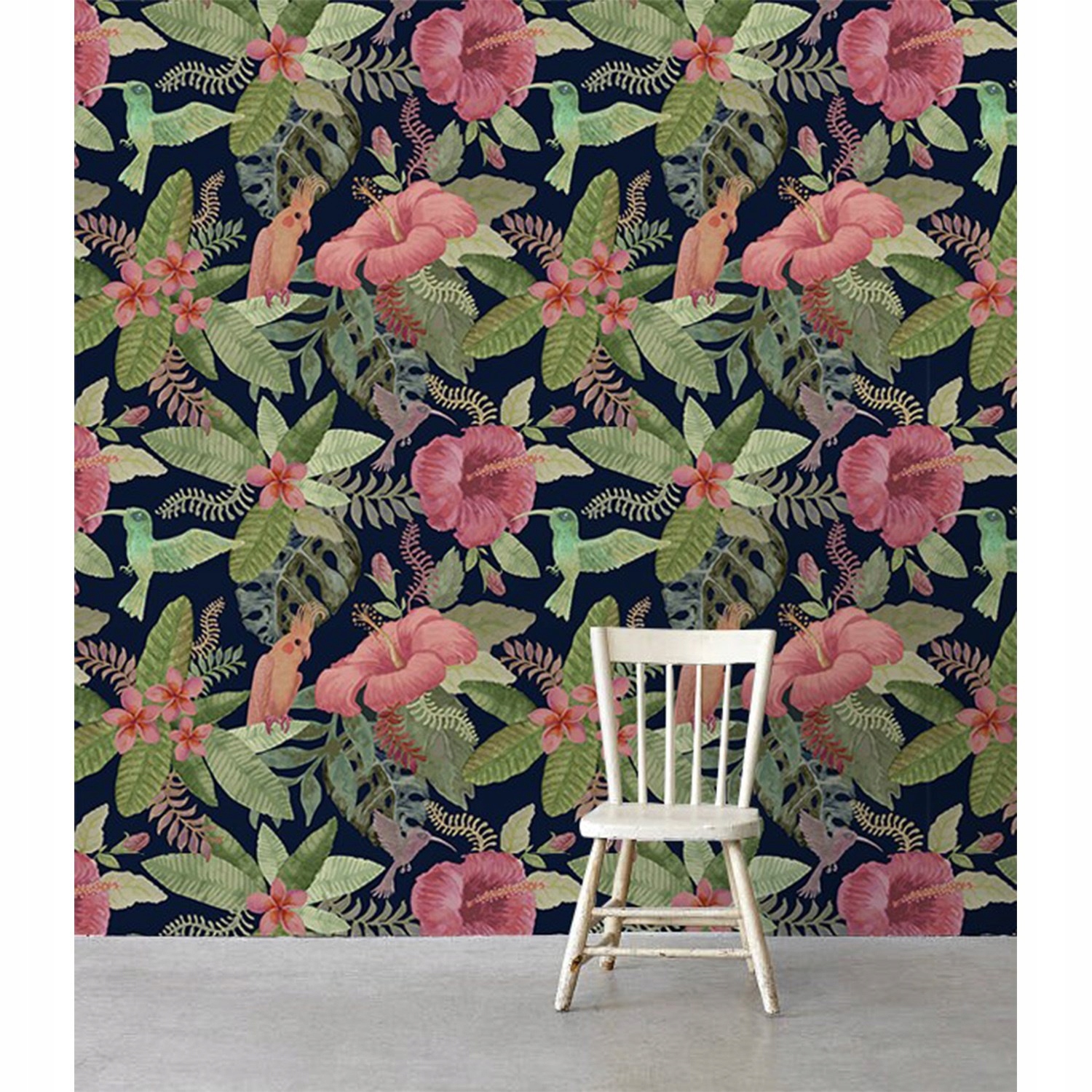 

Fototapeta do salonu Papuga w dżungli 416x254 cm