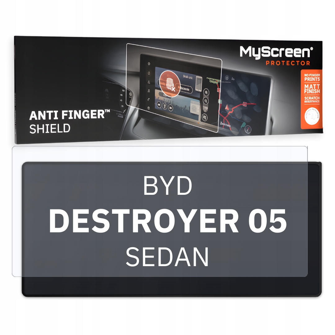 Fólie pro Byd Destroyer 05 (Čína) Sedan 2022 * MyScreen