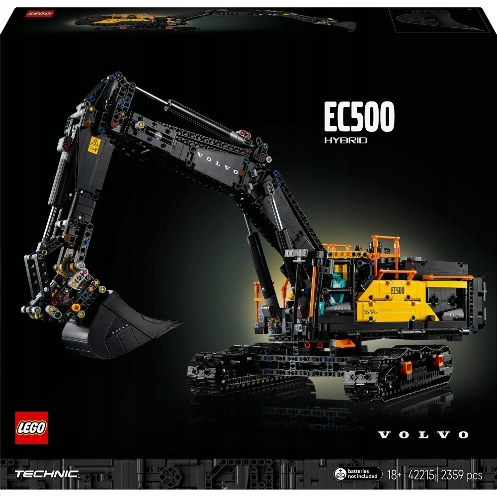 Lego Technic Bagr Volvo EC500 Hybrid 42215