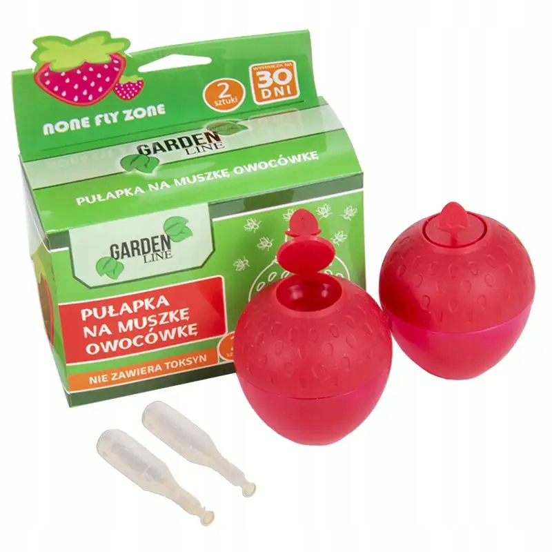 

Pułapka na muszki owocówki z płynem kpl. 2 szt