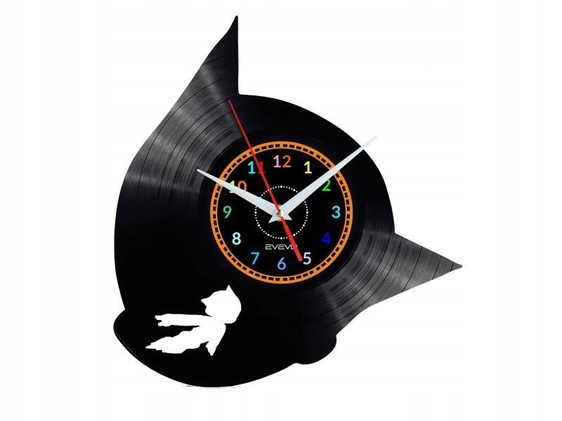 Astro Boy Dárek Originální dekorace do domu Hodiny z vinylové desky