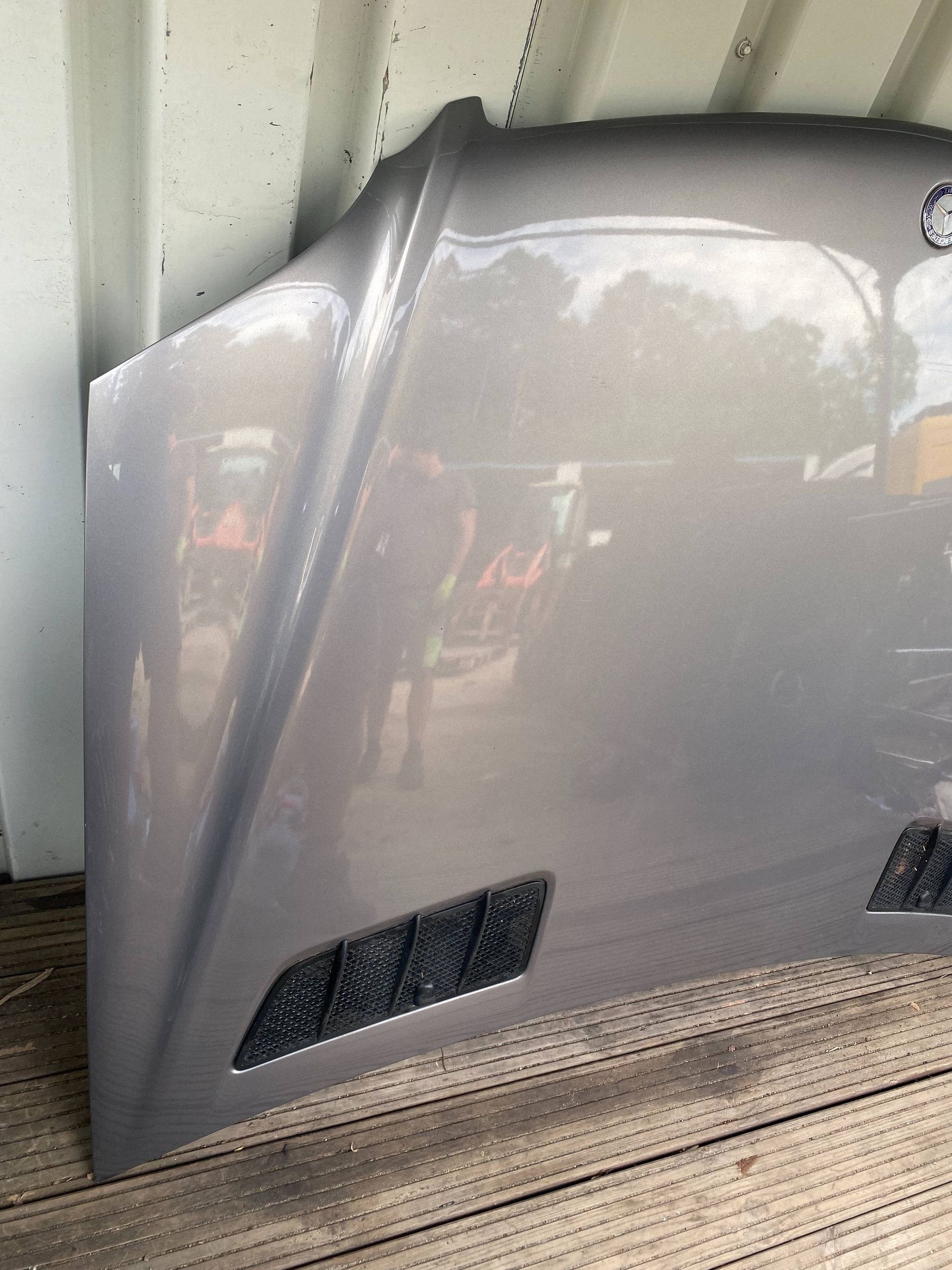 MERCEDES ML W164 LIFT complete bonnet front cover C792
