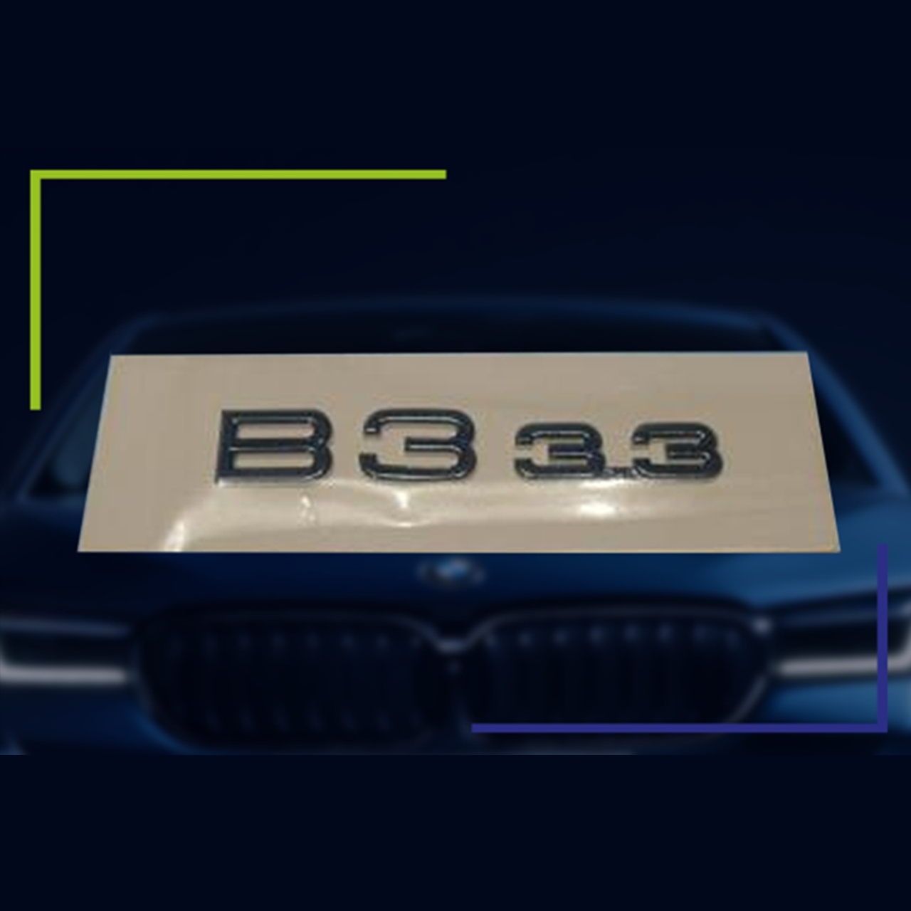 Originálny emblém Alpina B3 3.3