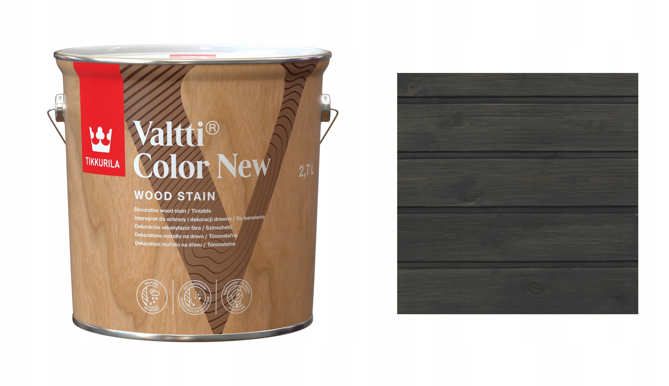 Tikkurila Valtti Color New 2,7L 208A Forest Shed Ochranný Impregnát