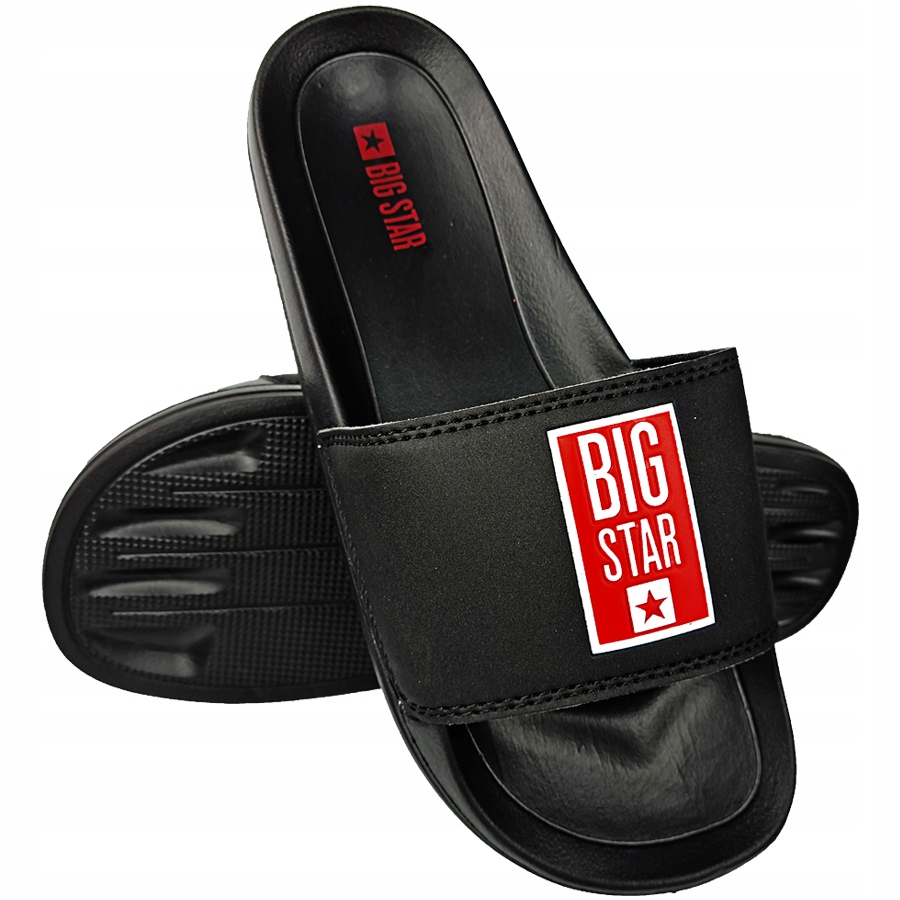 

Klapki Big Star damskie czarne FF274a363 37