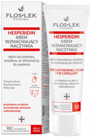FLOSLEK HESPERIDIN krem do twarzy wzmacniający naczynka 50 ml