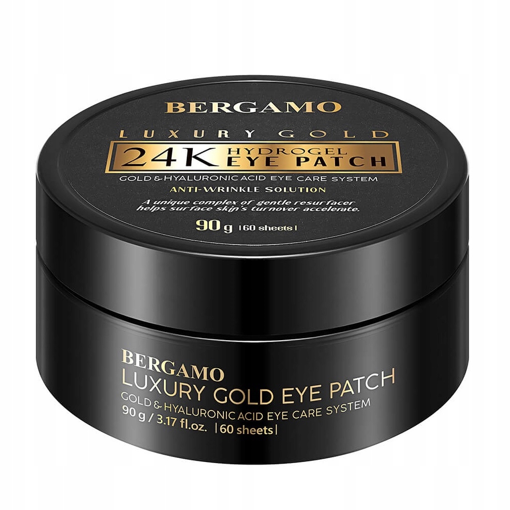 Bergamo Luxury Gold hydrogelové náplasti pod oči 60ks