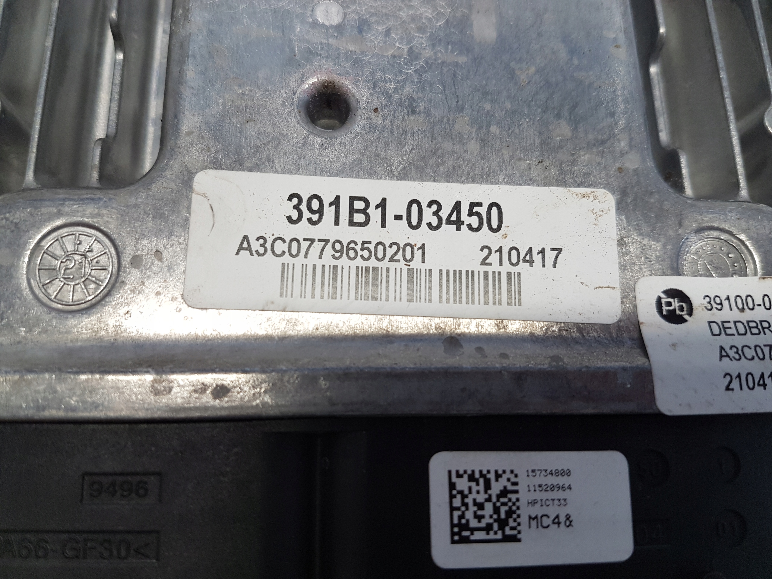 KIA NIRO 1.6 HYBRYD Computer Bedienteil ECU